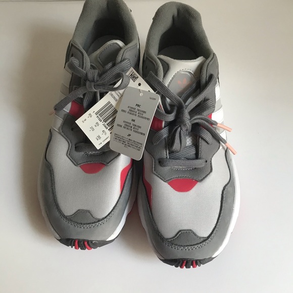 adidas Originals Yung-96 Grey White Men Running - Picture 6 of 8